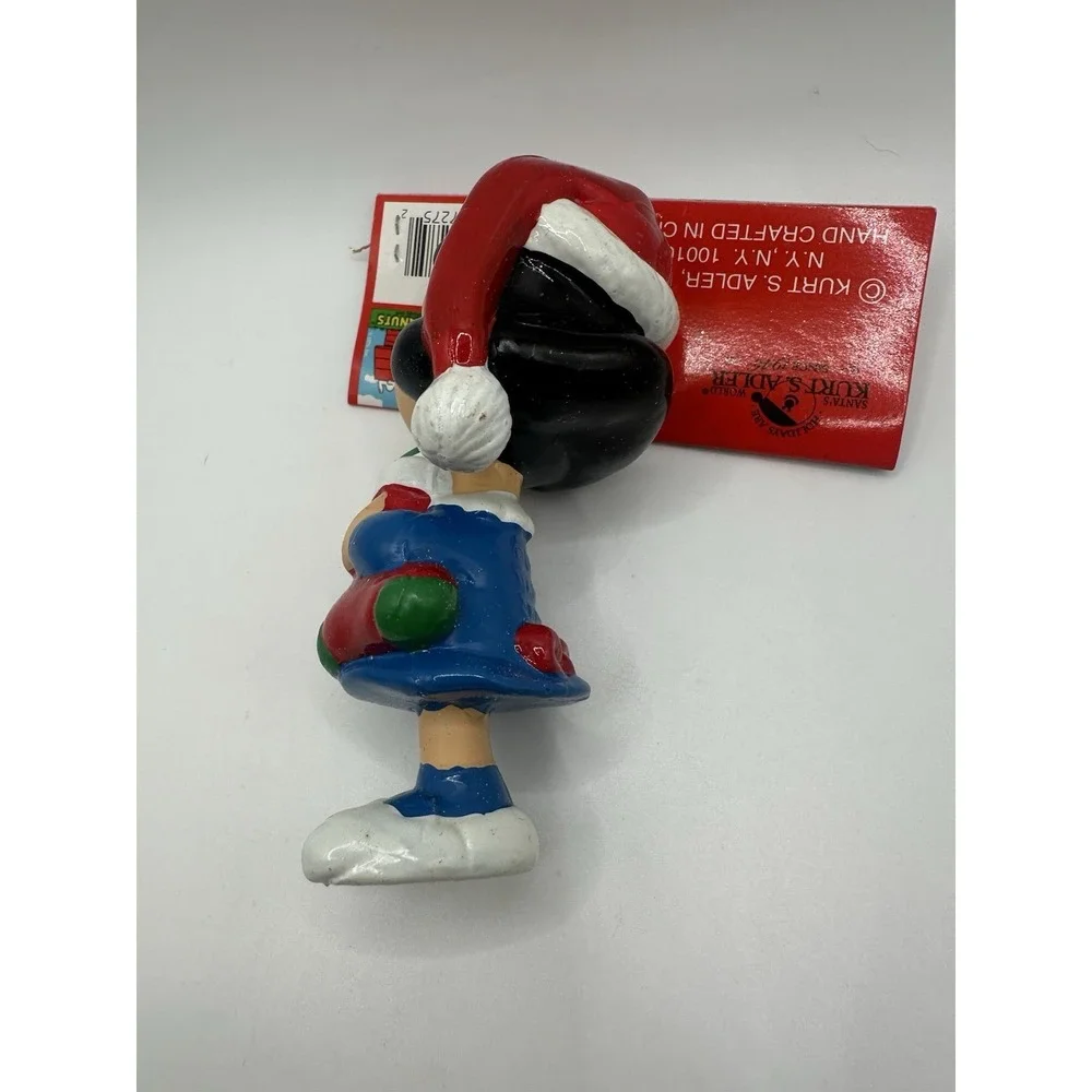 PEANUTS Kurt Adler 1990s Christmas Ornaments lot - Charlie Brown Lucy Snoopy‎